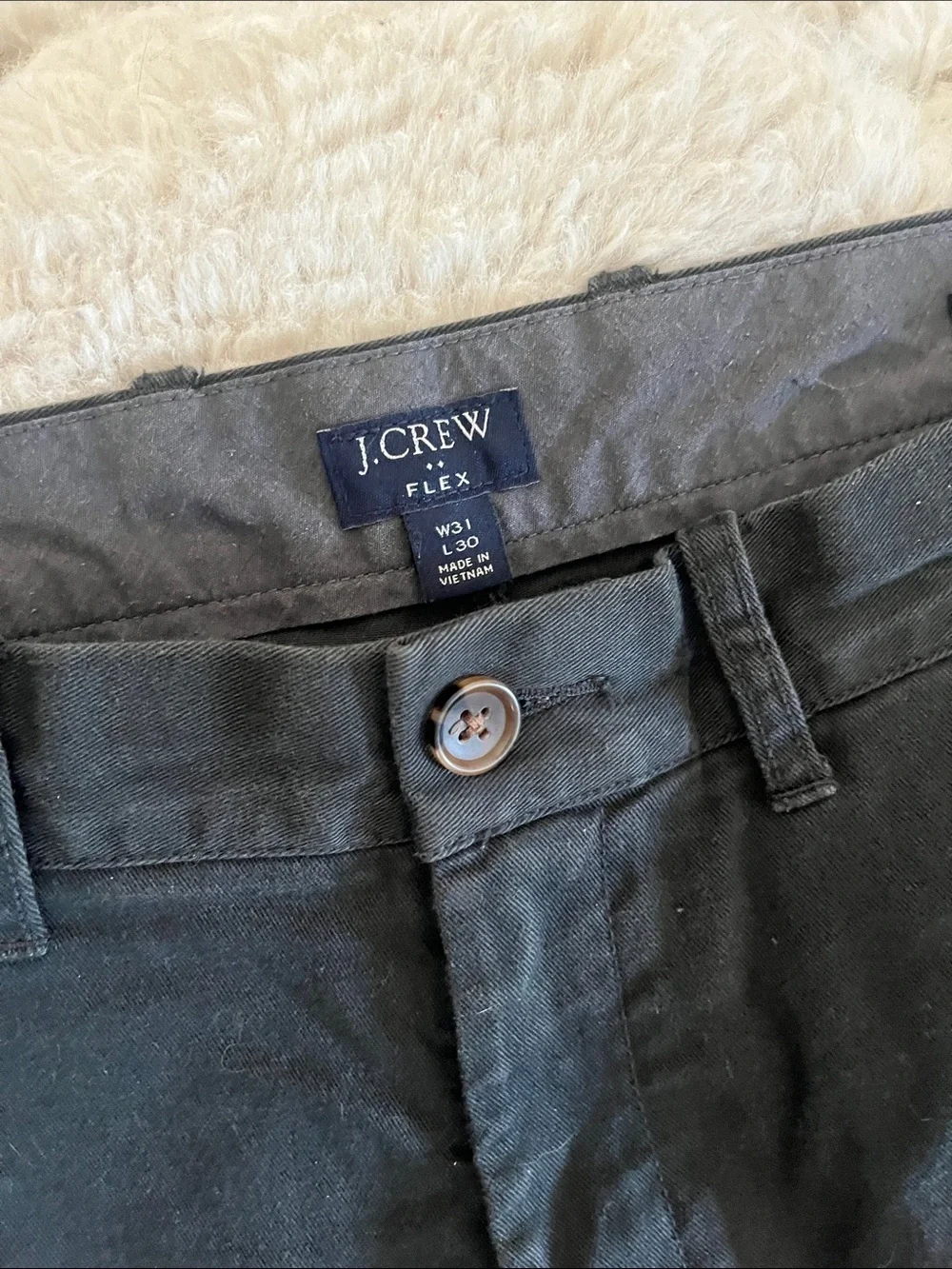 Jcrew chino straight ash grey 31x30